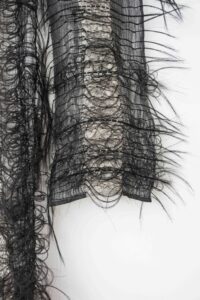 detail horsehair kimono