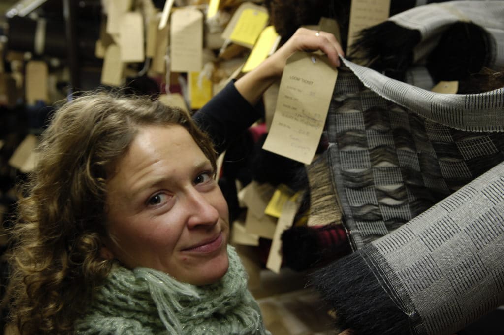 marianne kemp with horsehair design