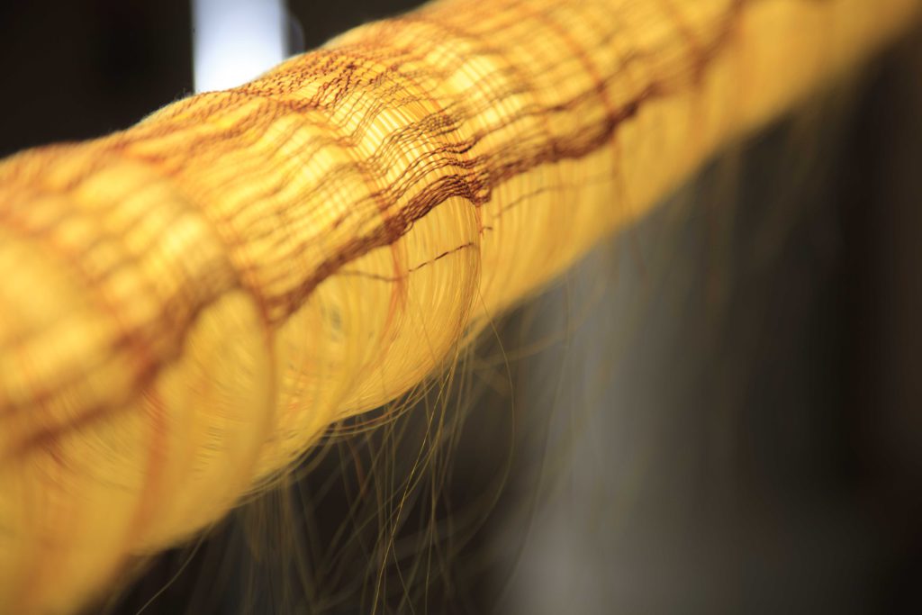 light linen treads and horsehair