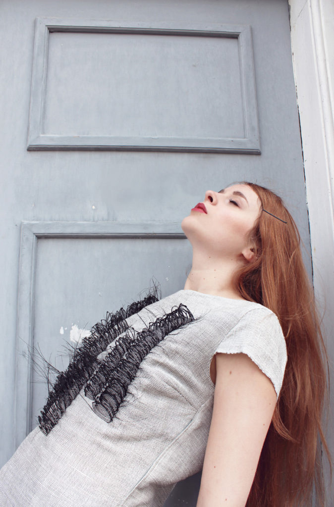 fashion handwoven t-shirt