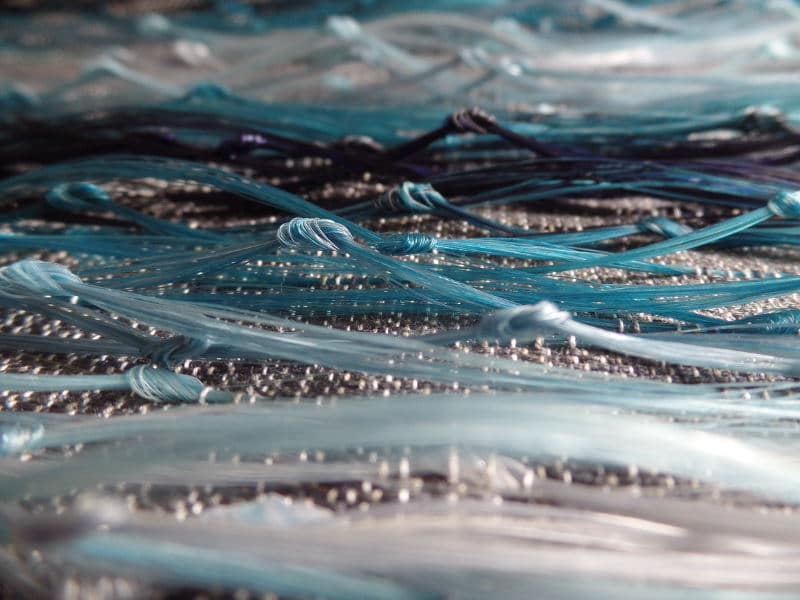 close up horsehair turquoise