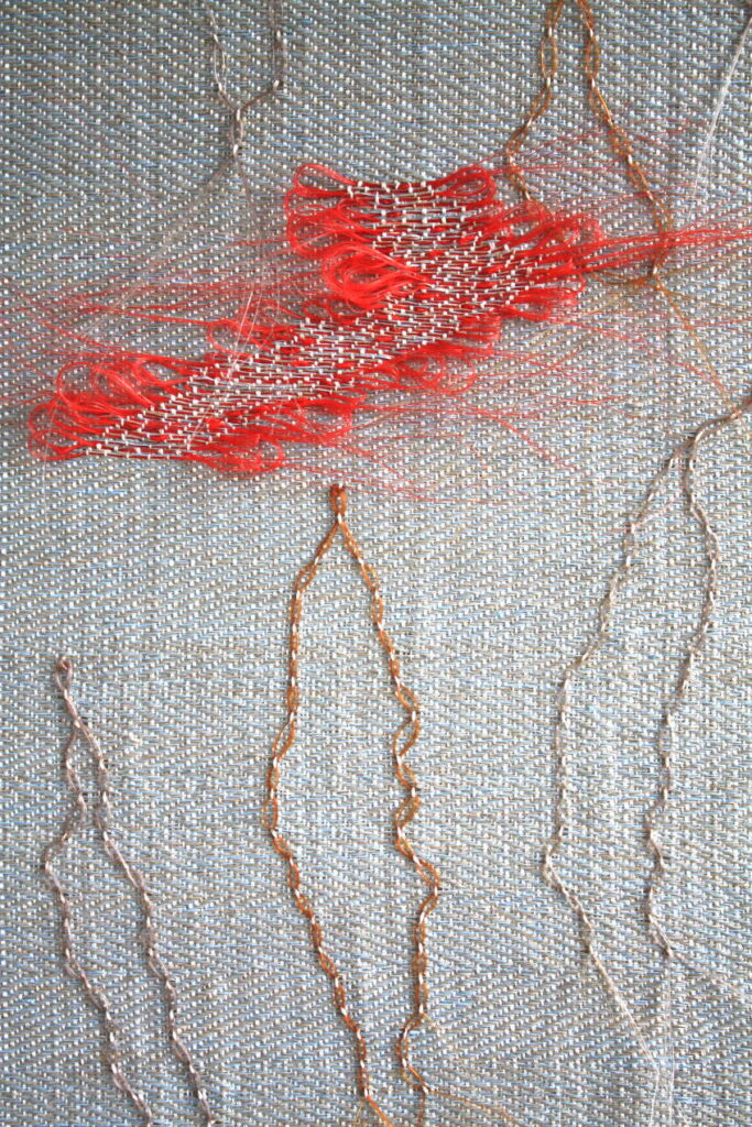 weaving horsehair art