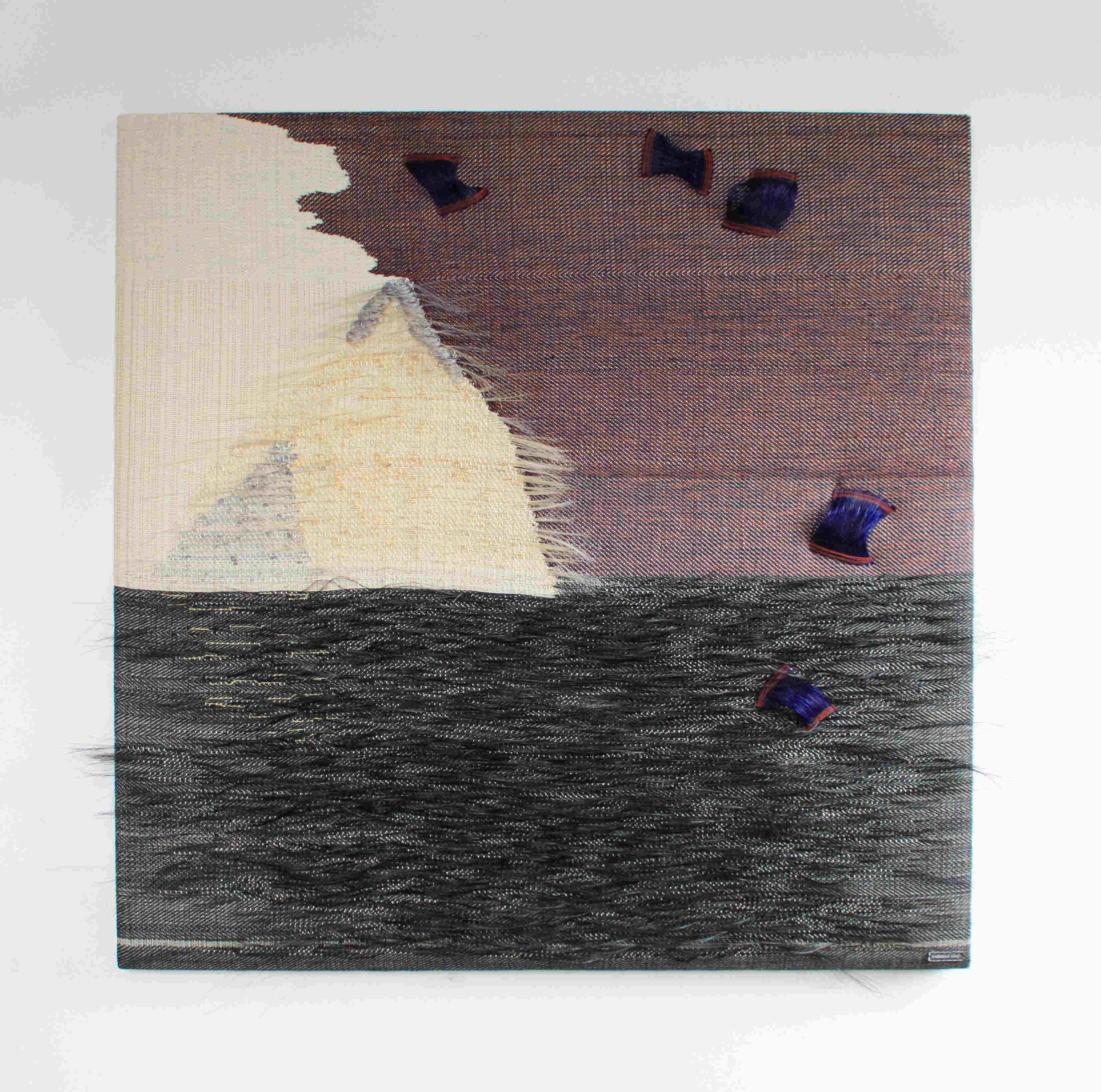 wall piece weaving mountain sea