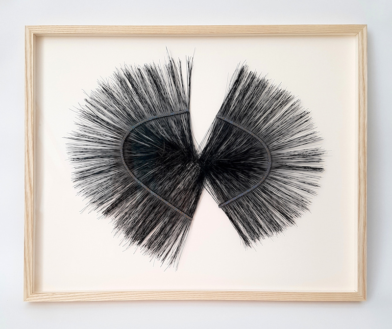 fiber weaving framed